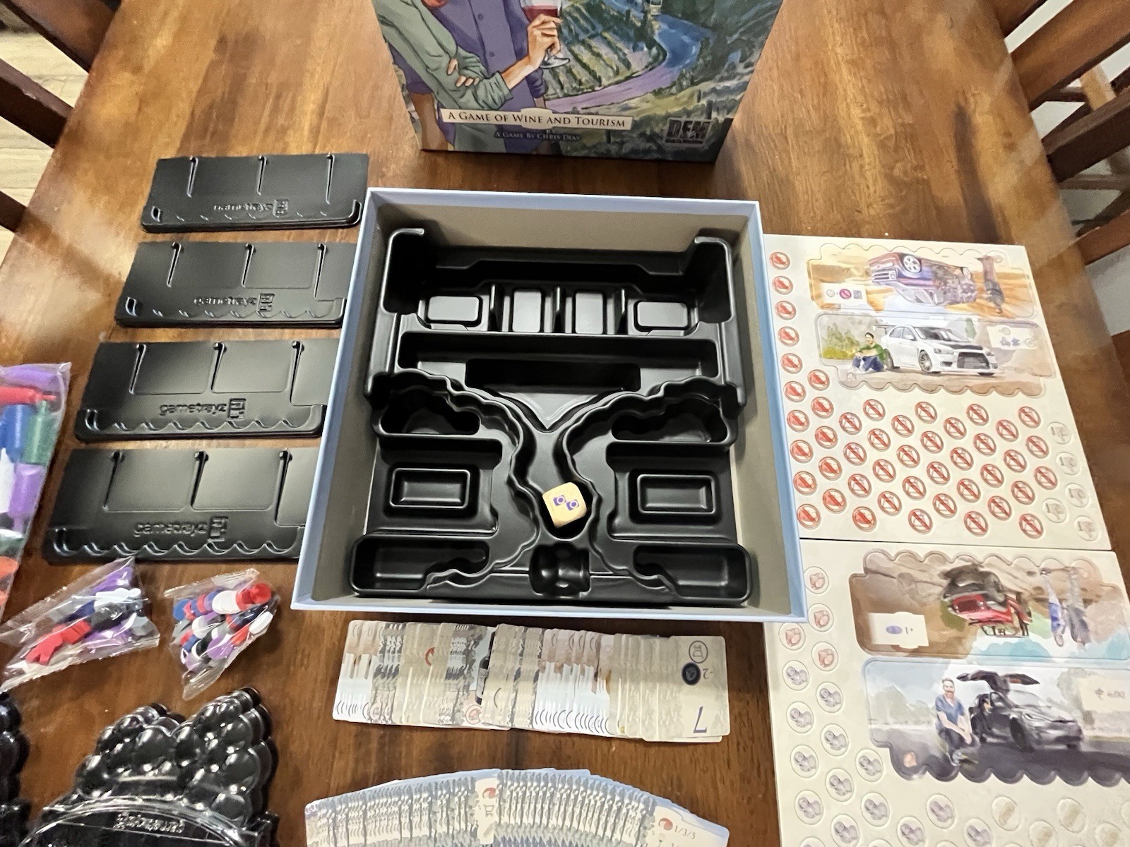 Naramata: Wine and Tourism Strategy Board Game by DEM Games, Brand New