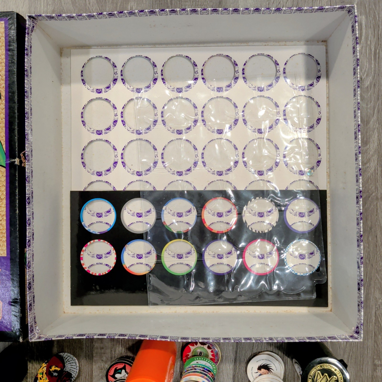 POG The Game Lot of 260+ World Pog Federation Slammers POGs Board Mats Maker Etc