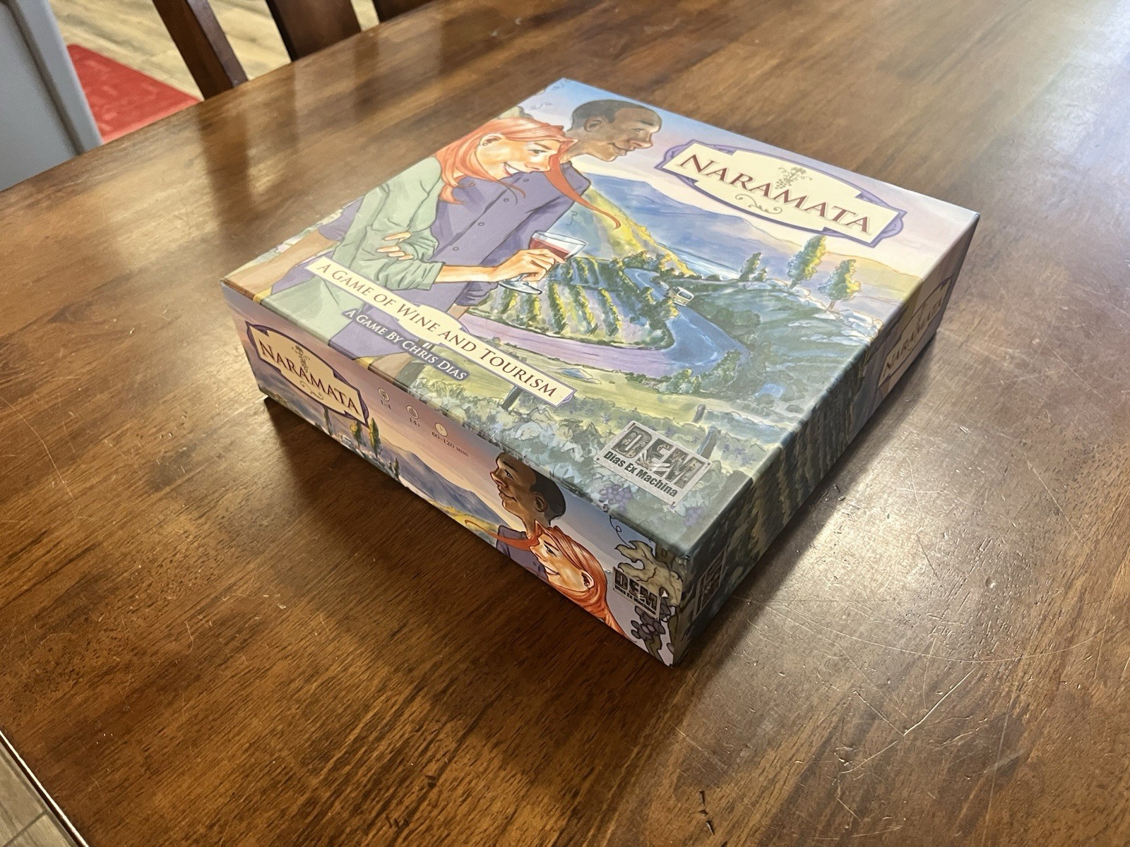Naramata: Wine and Tourism Strategy Board Game by DEM Games, Brand New