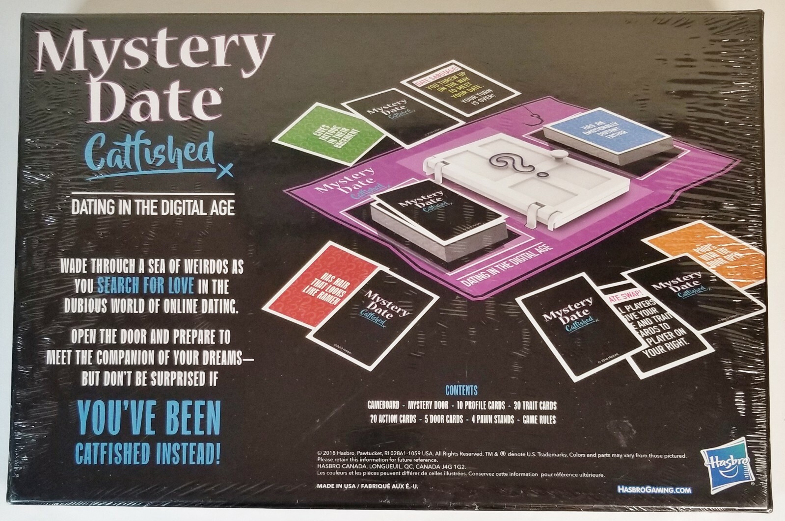Mystery Date Catfished Dating in Digital Age Parody Game New Sealed Adult 2018