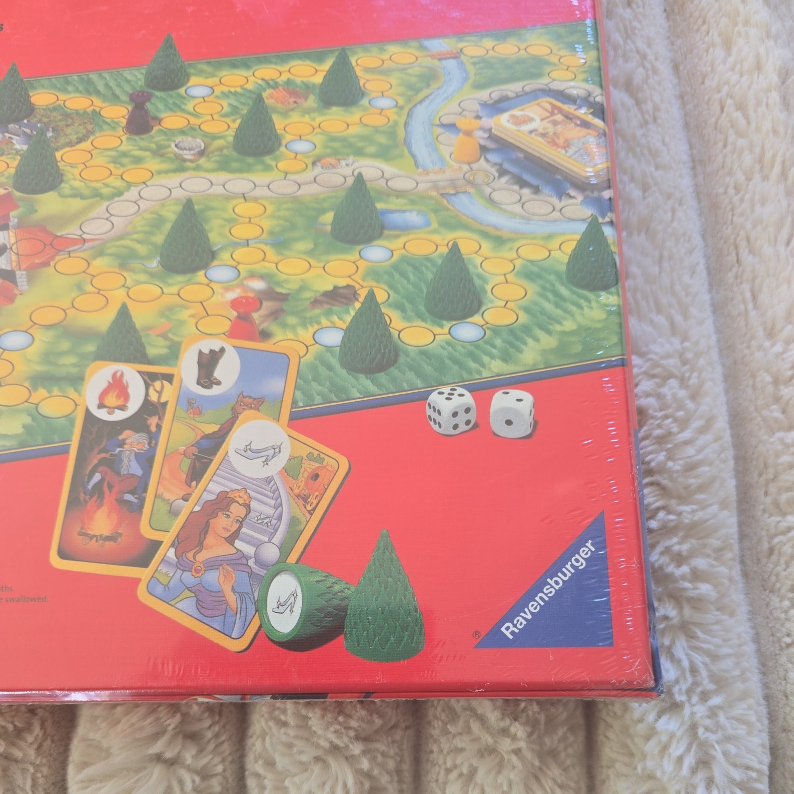 Enchanted Forest Magical Treasure Hunt Board Game 1994**SEALED**NEW**