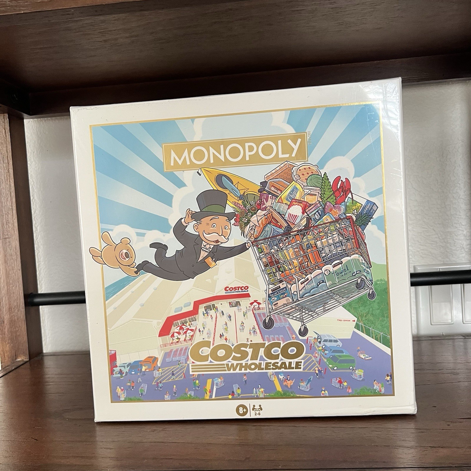 SEALED Monopoly Costco Wholesale COMPLETE WS Game Company 2023 Shopping Members