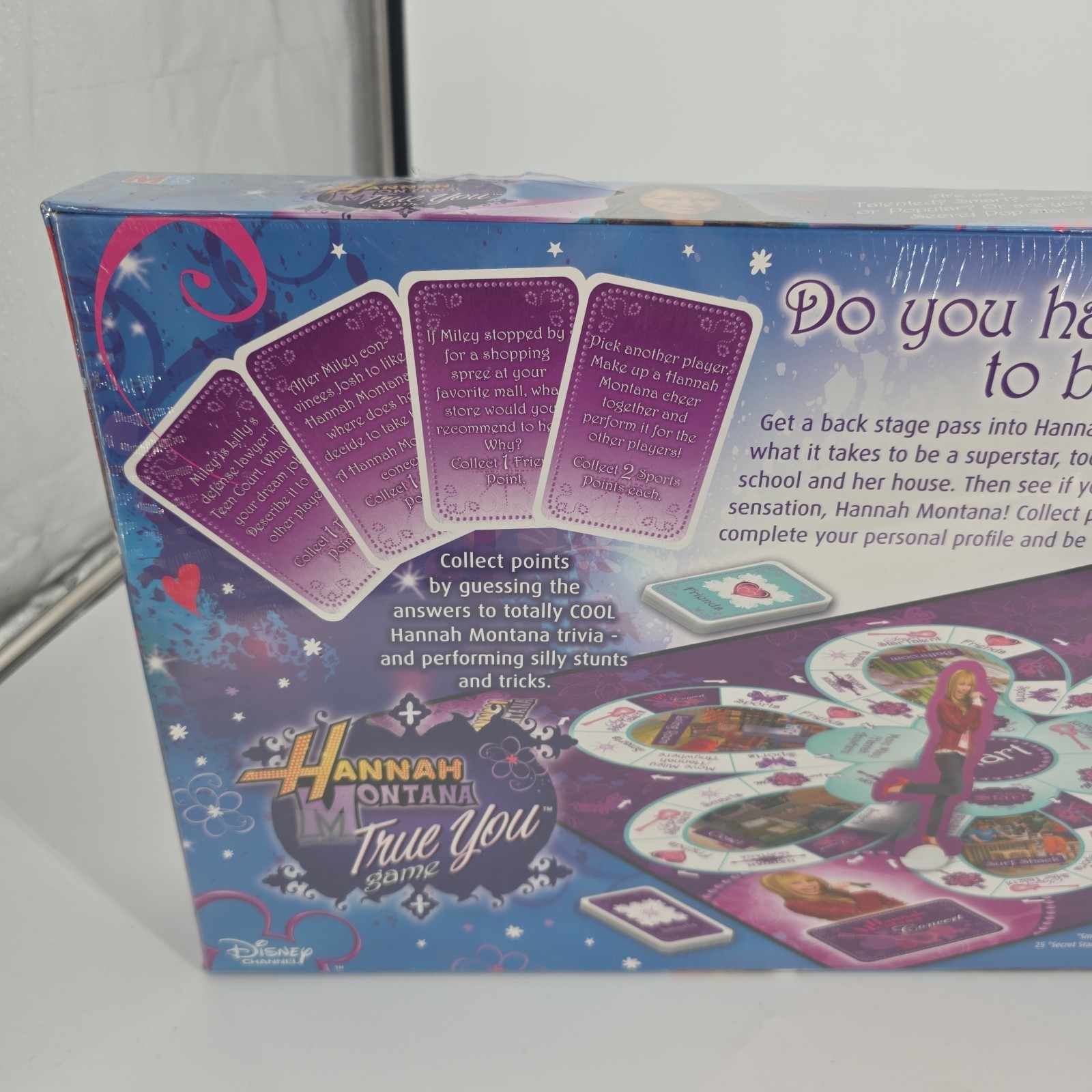 2008 Hannah Montana True You Board Game Hasbro MB Disney New Sealed
