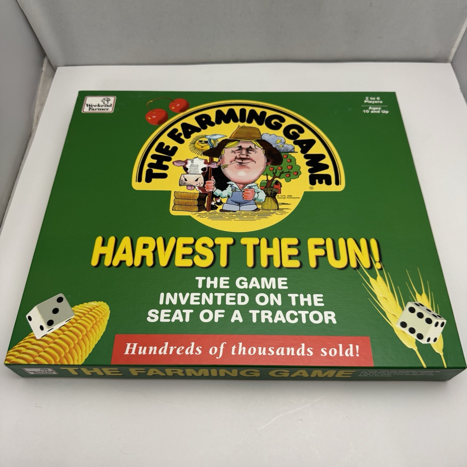 The Farming Game Harvest the Fun! | 100% COMPLETE Excellent Condition 1996