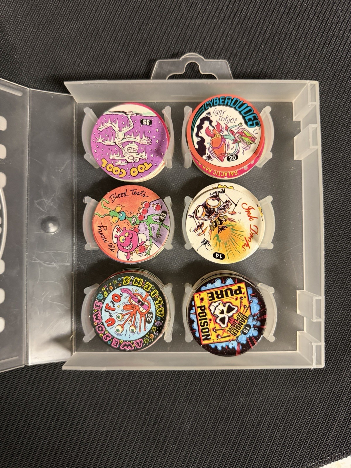 VTG 1995 The World POG Federation Micro Tournament Game Pack -Great condition