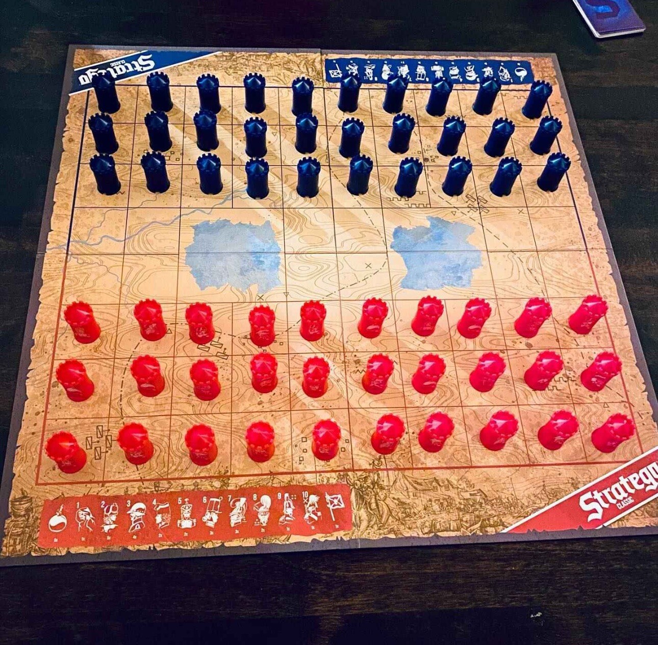 NEW Stratego Classic Board Game War Strategy Game For 2, Two Play Options, 8+ yo