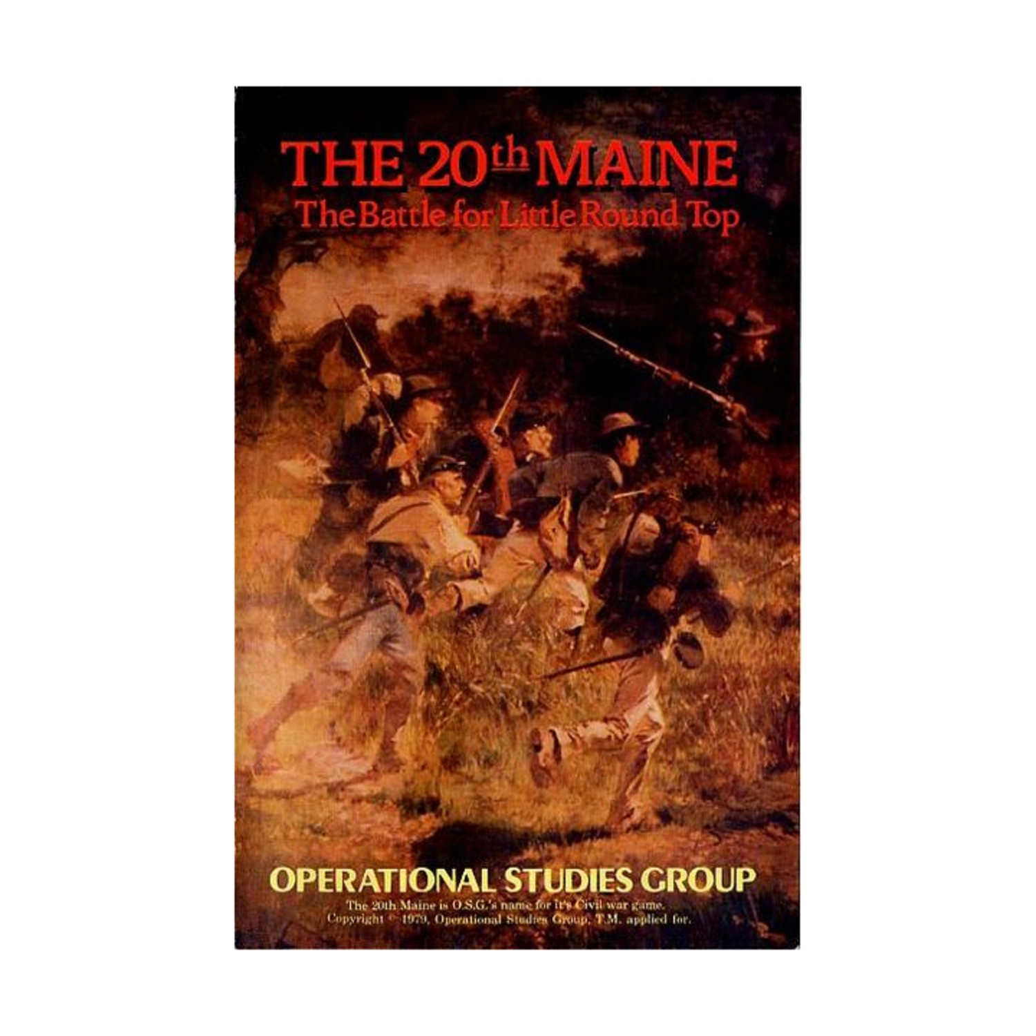 OSG Wargame 20th Maine – The Battle for Little Round Top Bag VG+