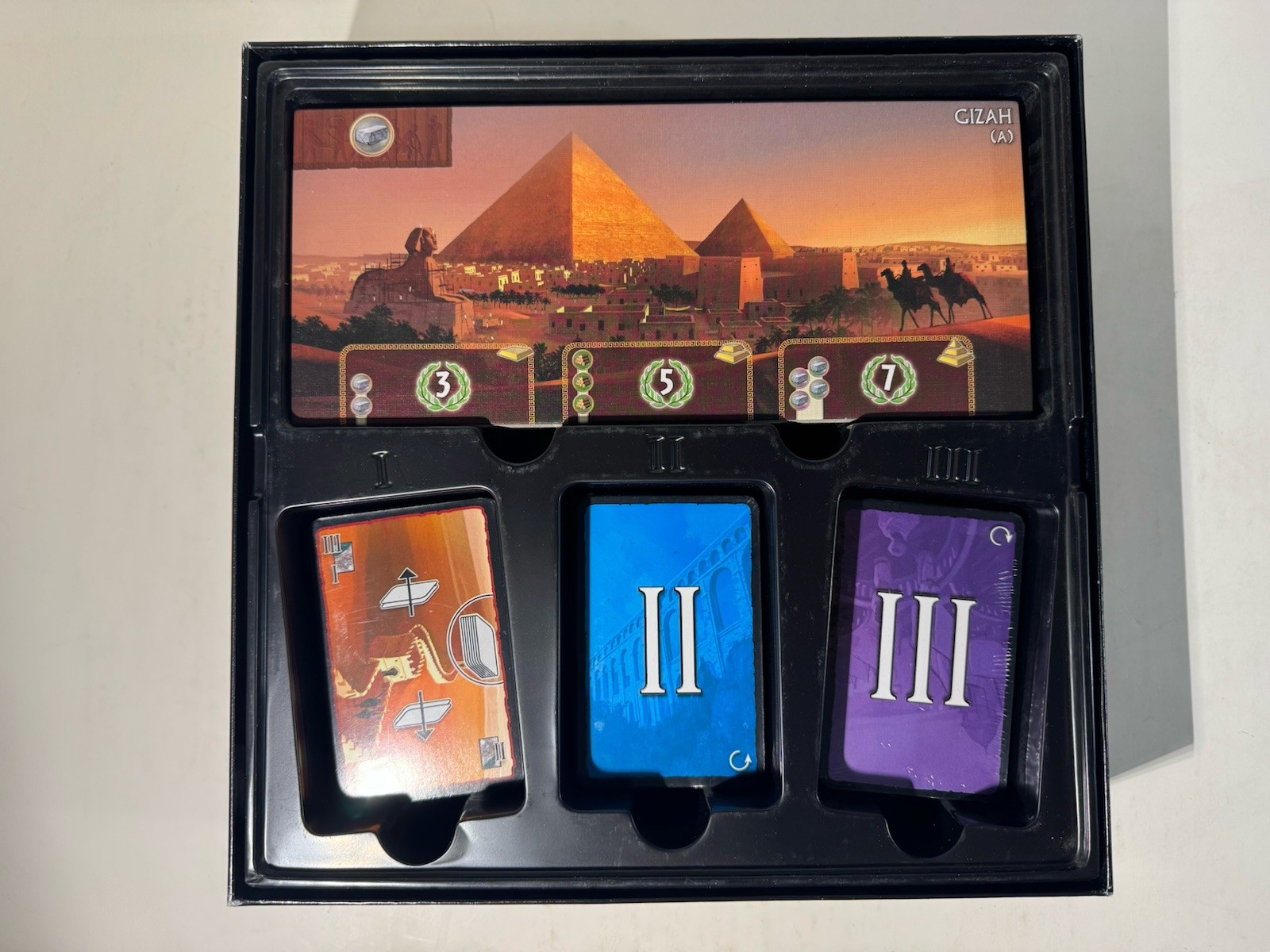 7 Wonders Board Game 2011 Repos Productions Antoine Bauza New Open Box