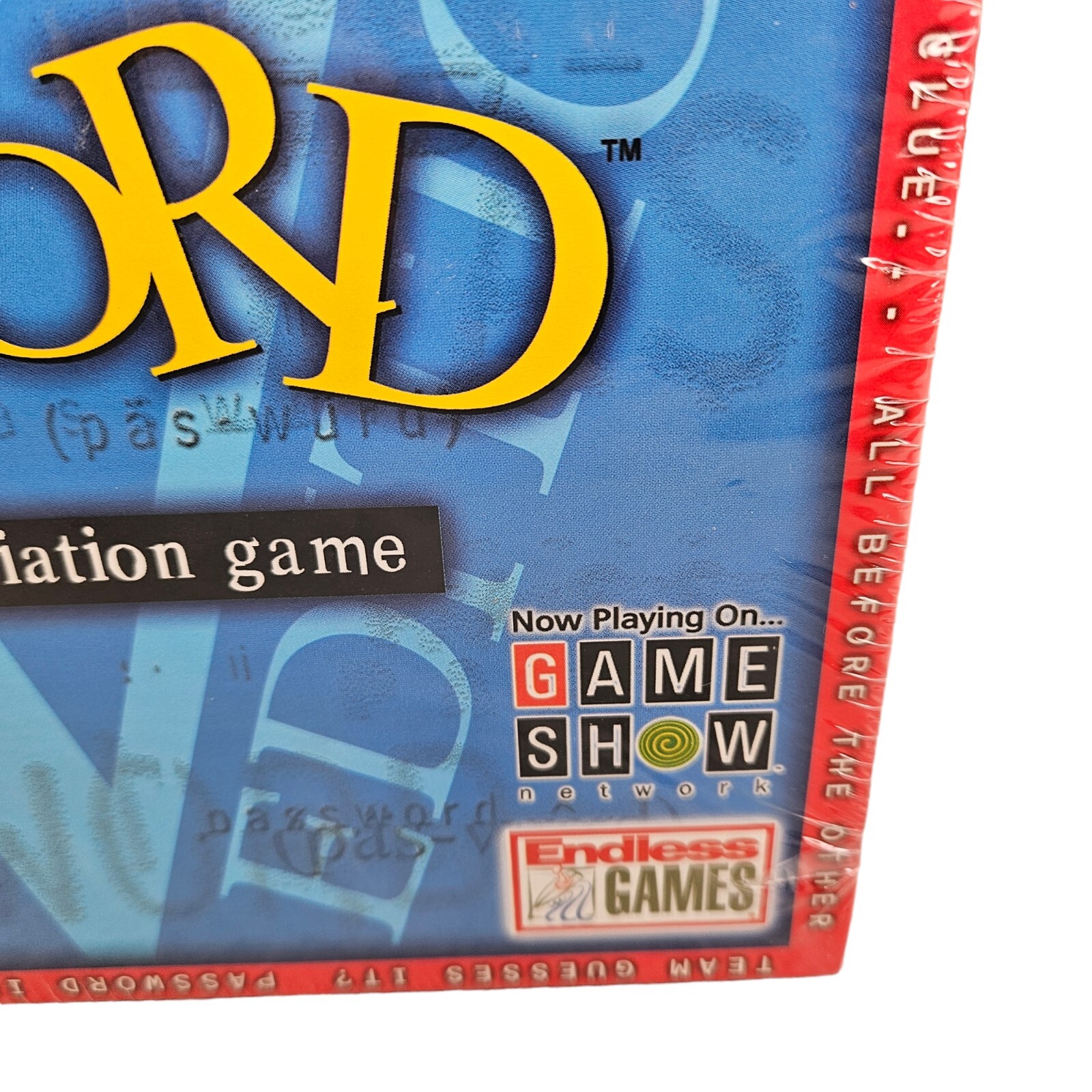 Password Word Association Family Game Night 2003 4th Edition 12 and Up Sealed