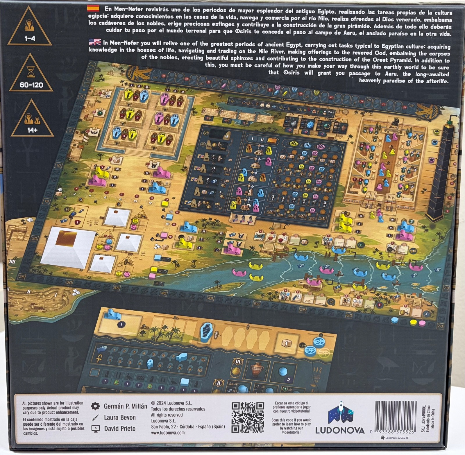 Men-Nefer Board Game