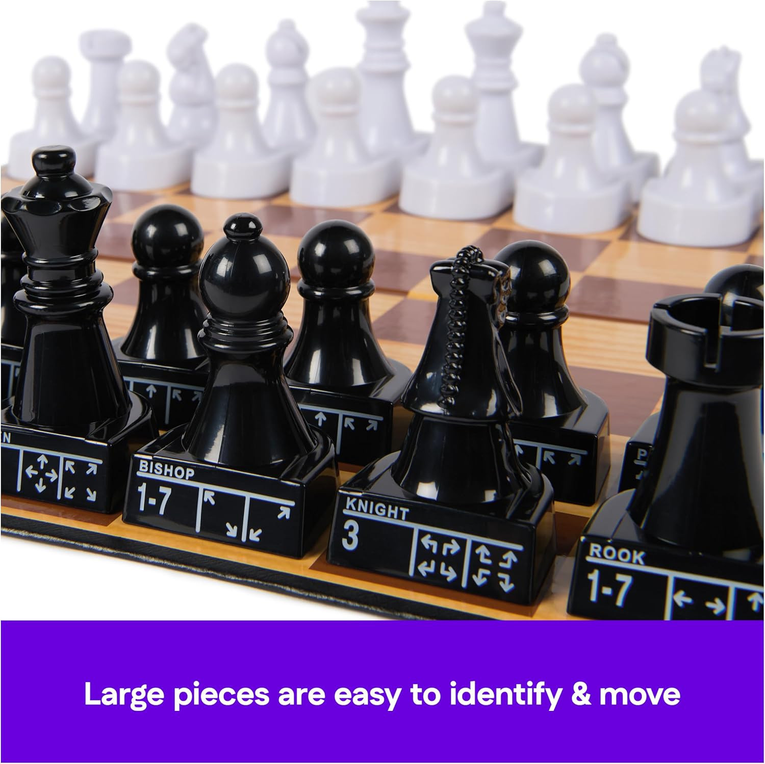 Spin Master Games, Cardinal Classics Chess Teacher, Learn to Play Strategy Board