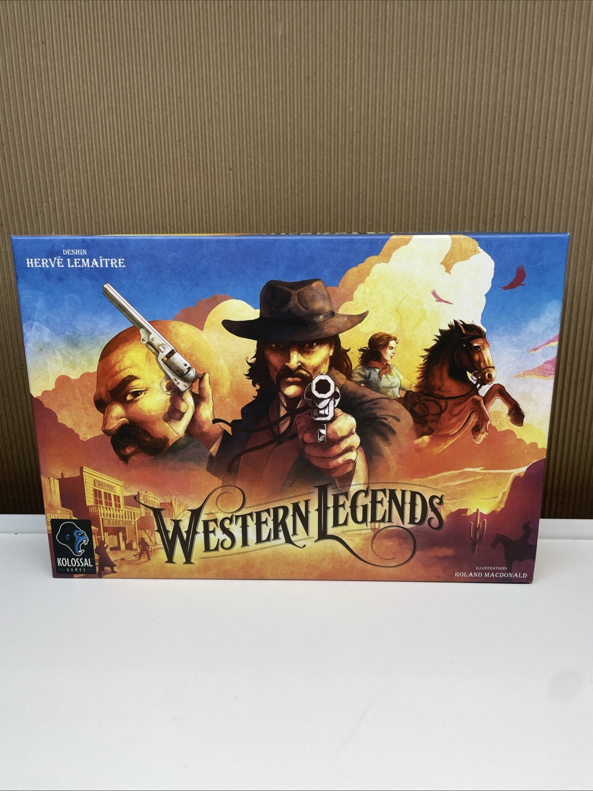 Western Legends + Blood Money +3 Expansions Kickstarter Plastic Chips Board game