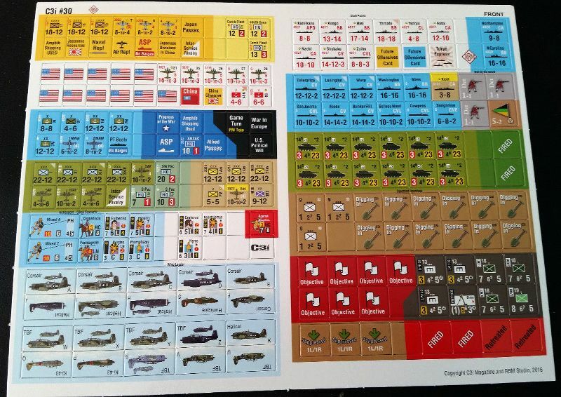 NEW, C3i #30, with all inserts and stand alone EOTS game module: South Pacific