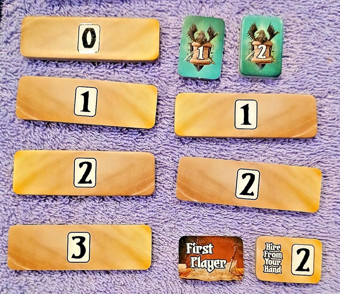 Quests of Valeria Card Game Kickstarter Edition 2016 Complete Excellent Shape.