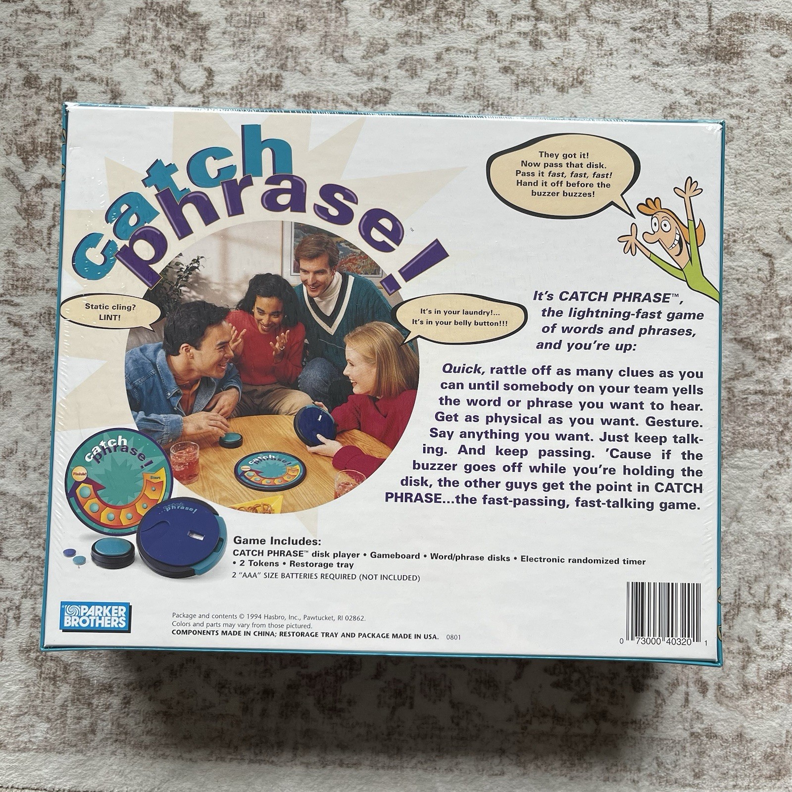 Catch Phrase Board Game Parker Brothers Target Adults Party Game SEALED