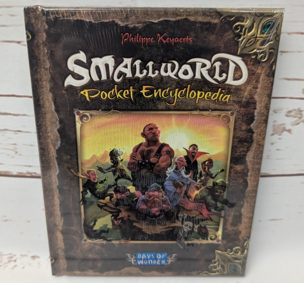 Small World Pocket Encyclopedia Expansion NIS Days of Wonder Board Game