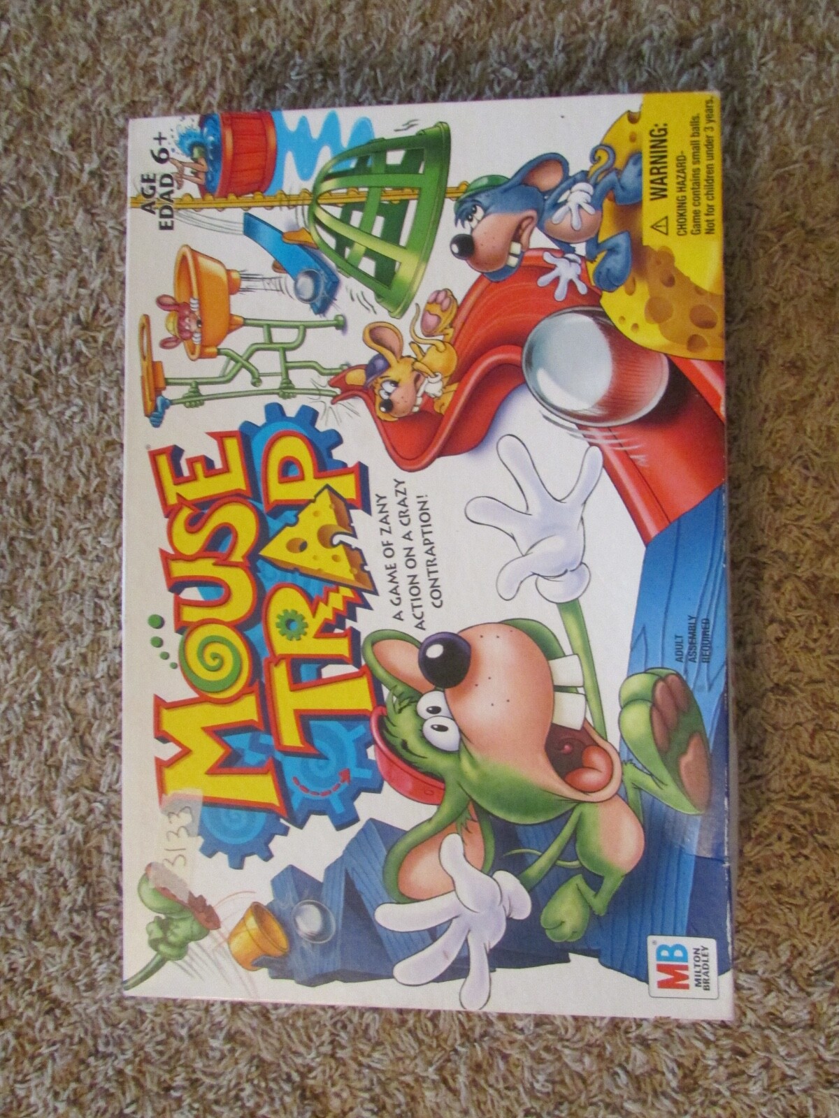 1999 Mouse Trap Game by Milton Bradley Complete VGC No box