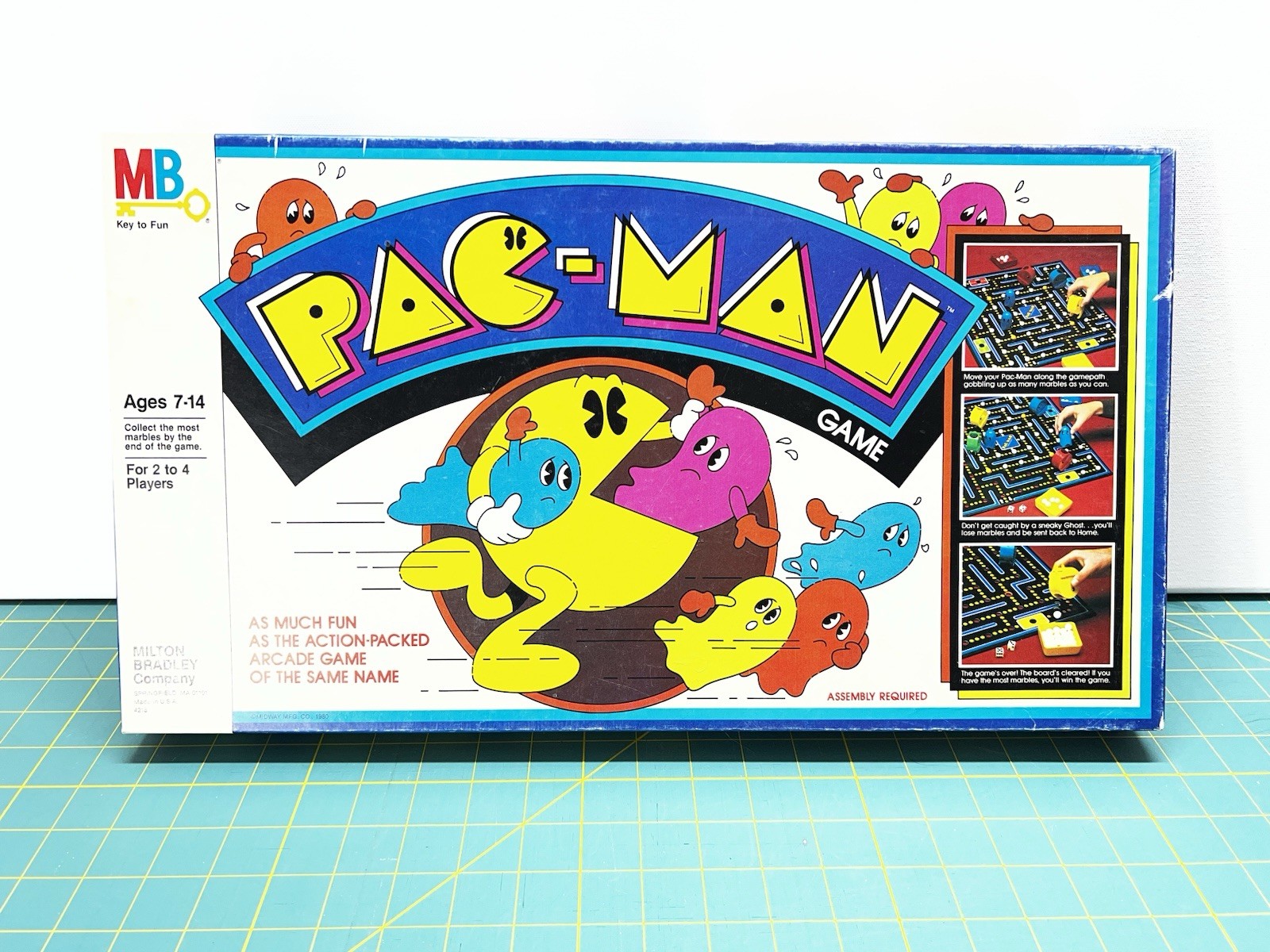 Vintage 1982 Pac-Man Board Game by Milton Bradley MB | Retro Arcade Classic