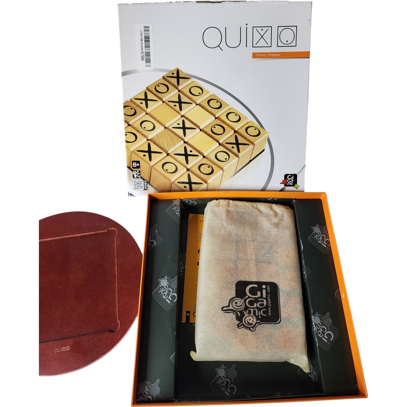 Quixo Thierry Chapeau Gigamic Board Strategy Family Game NEW OPENED BOX