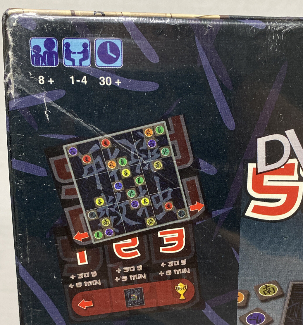 Sudoku DVD Board Game New Sealed Pressman Games Multiple Language 1-4 Players