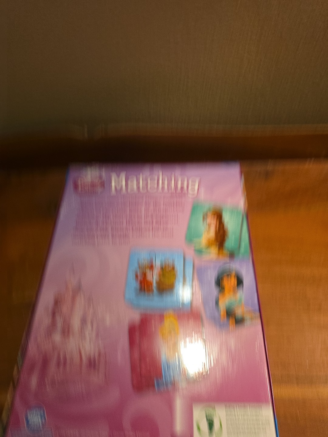 Disney Princess Matching Game Picture Tiles Memory Wonder Forge 100% Complete