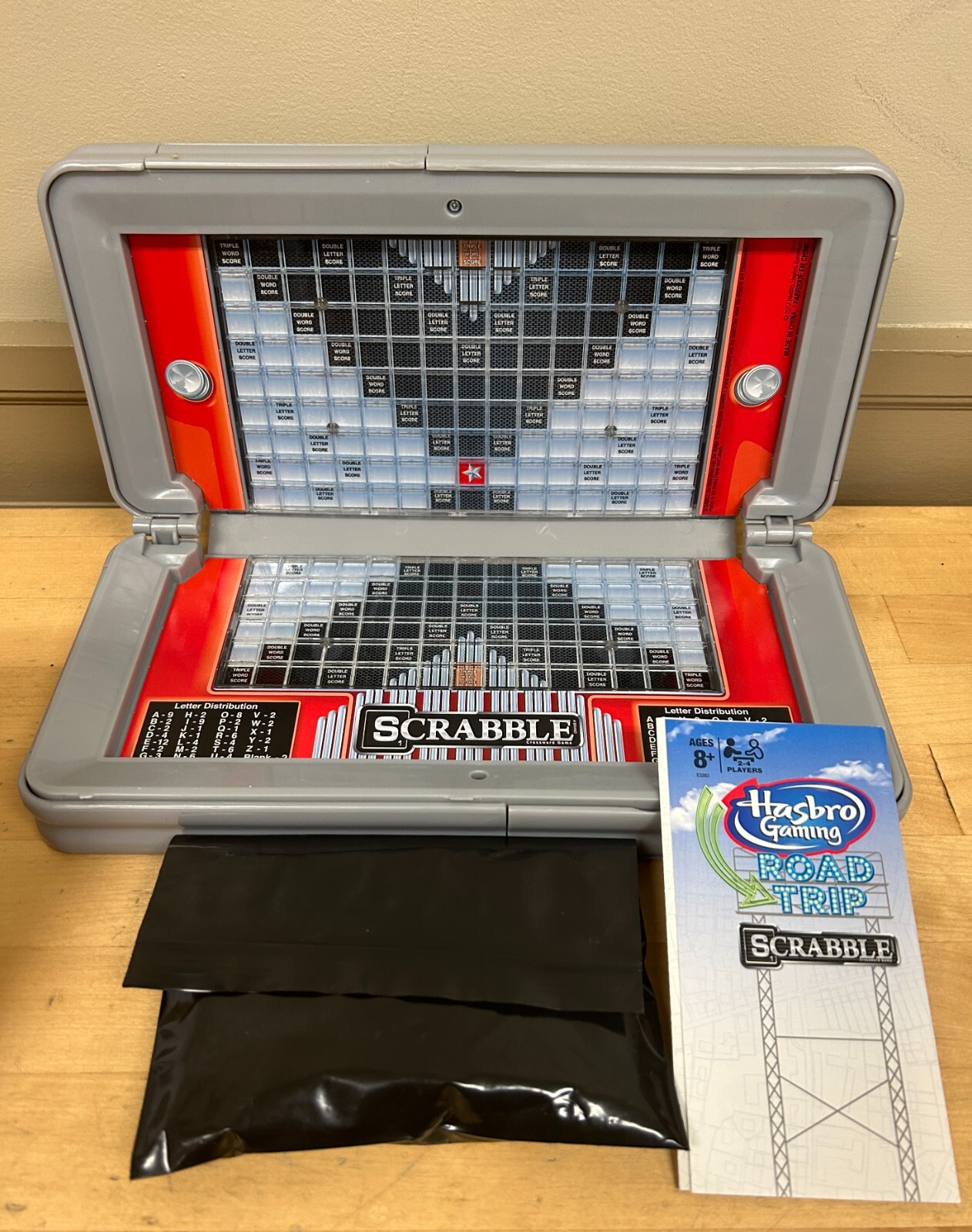 Scrabble Road Trip Series by Hasbro Portable travel Set – Travel Game