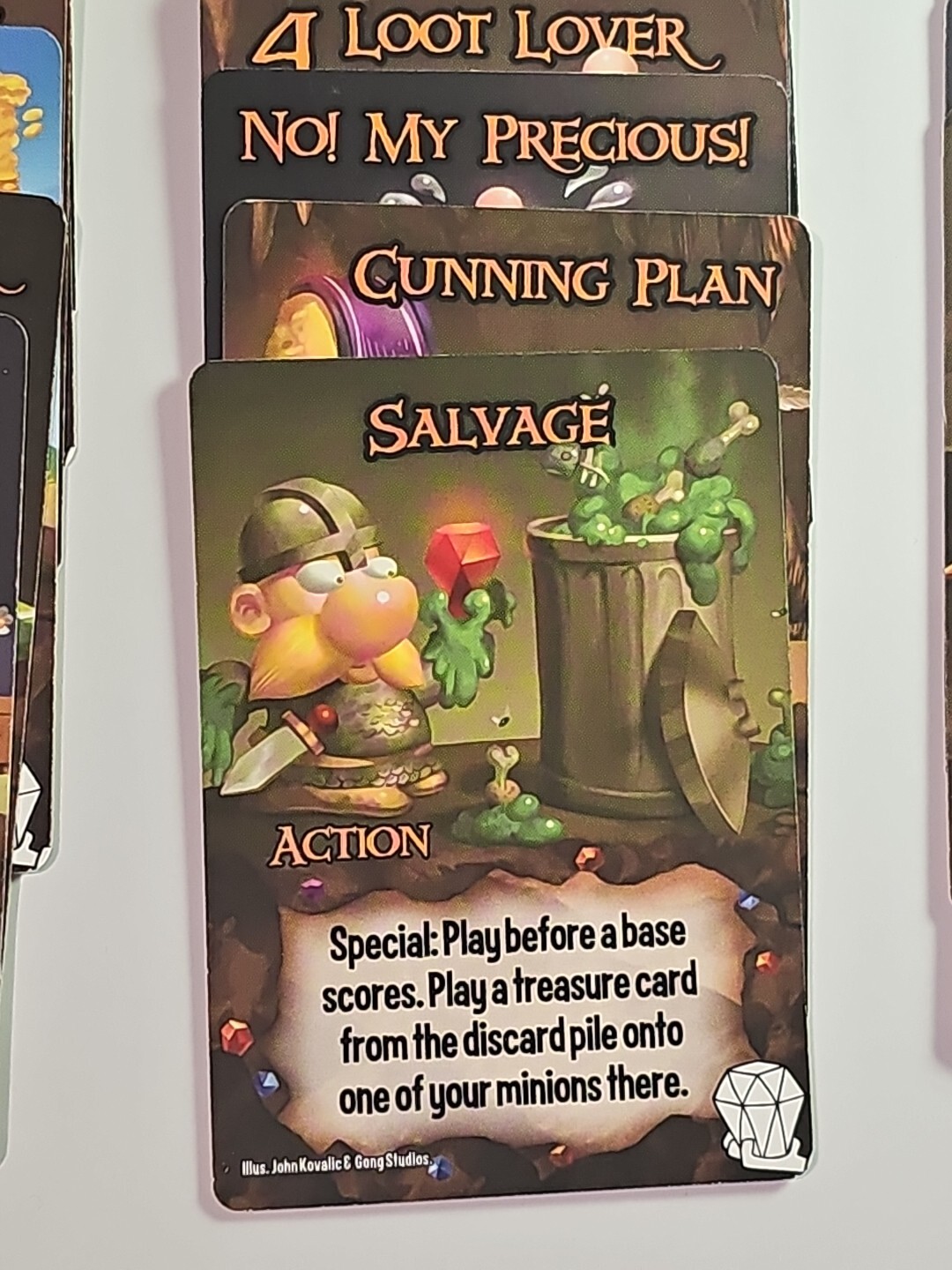 Smash Up DWARVES Faction Pack – Alderac Entertainment Group REPLACEMENT SET