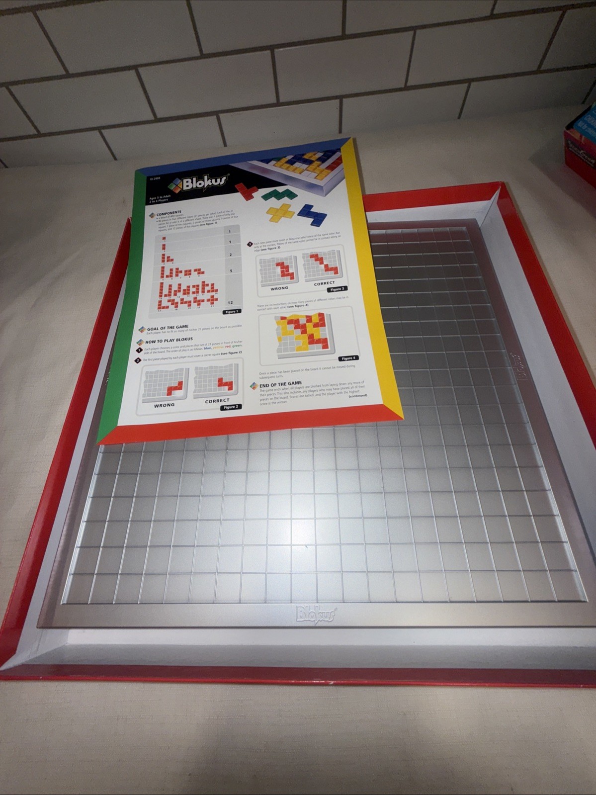 Mattel Blokus Educational Strategy Board Game nice