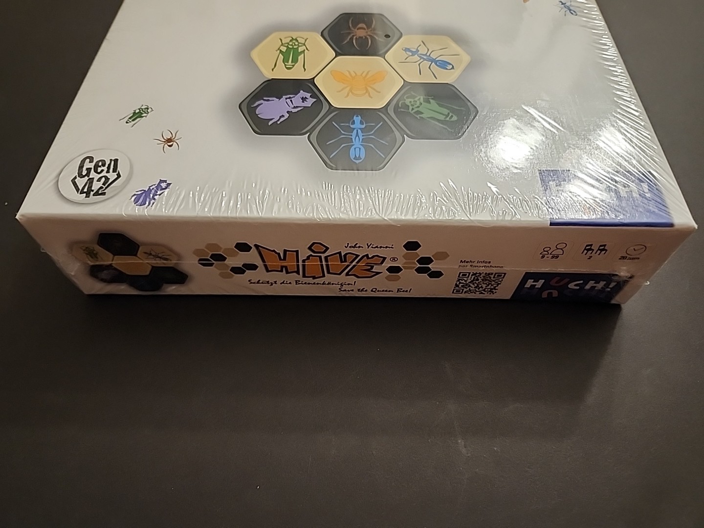 NEW SEALED Hive Board Game by John Yianni Award-Winning Strategy German Deutsch