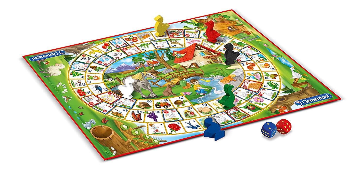 Clementoni – Dell’Oca Board Game Multicolor Color