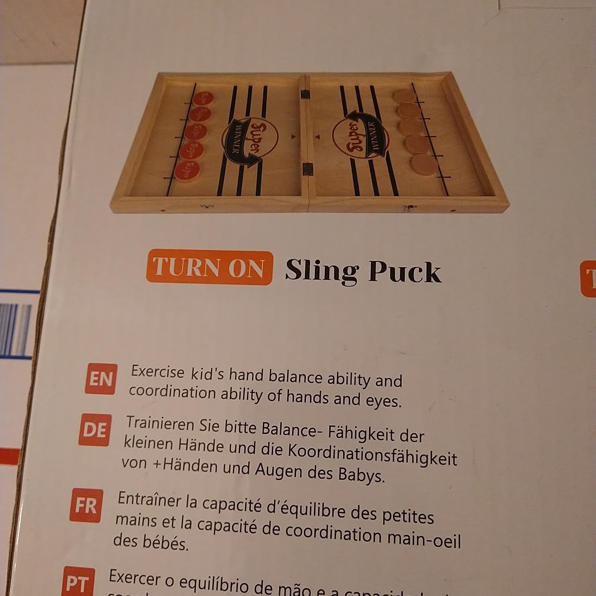 Fast Sling Puck Game – 2 in1 Chess Board and Desktop Battle Super Winner Game