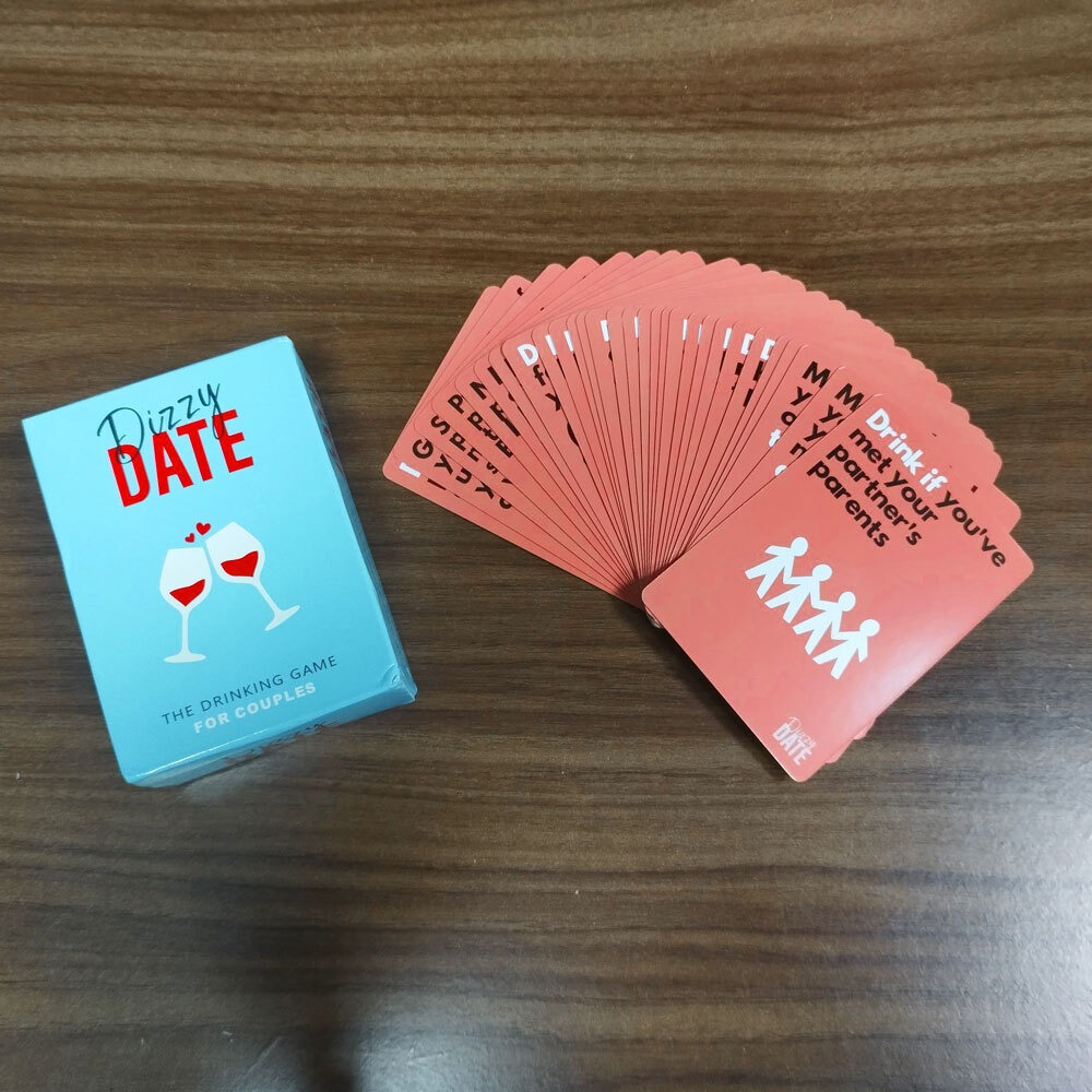 Dizzy Date – the Card Game for Couples, Date Nights, Game Nights, and Parties GN
