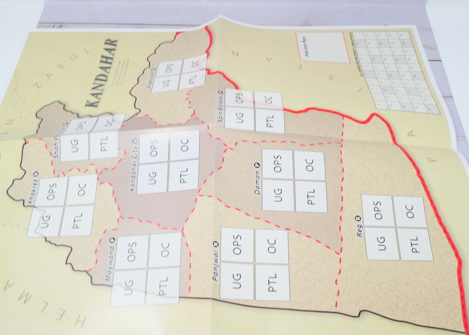 One Small Step Games Folio 3, Kandahar: Southern Afghanistan 2008-2010 Unpunched