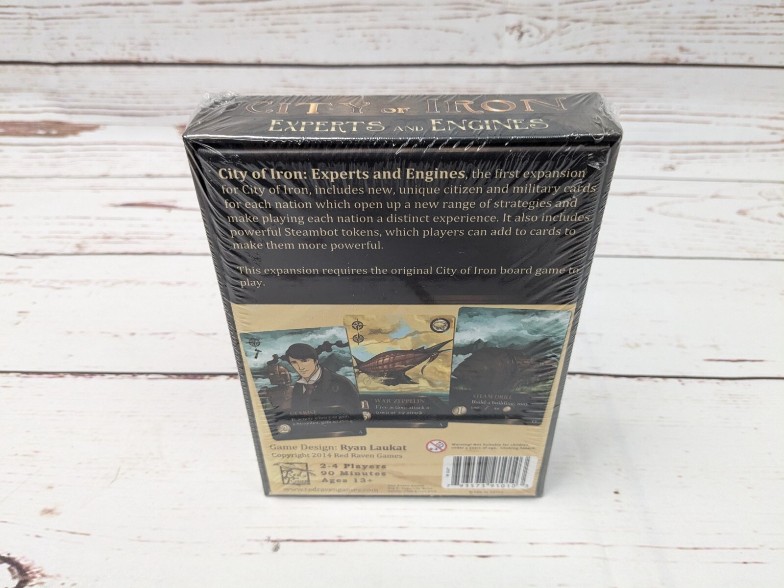 Red Raven Board Game City of Iron Experts & Engines Expansion NIS Laukat