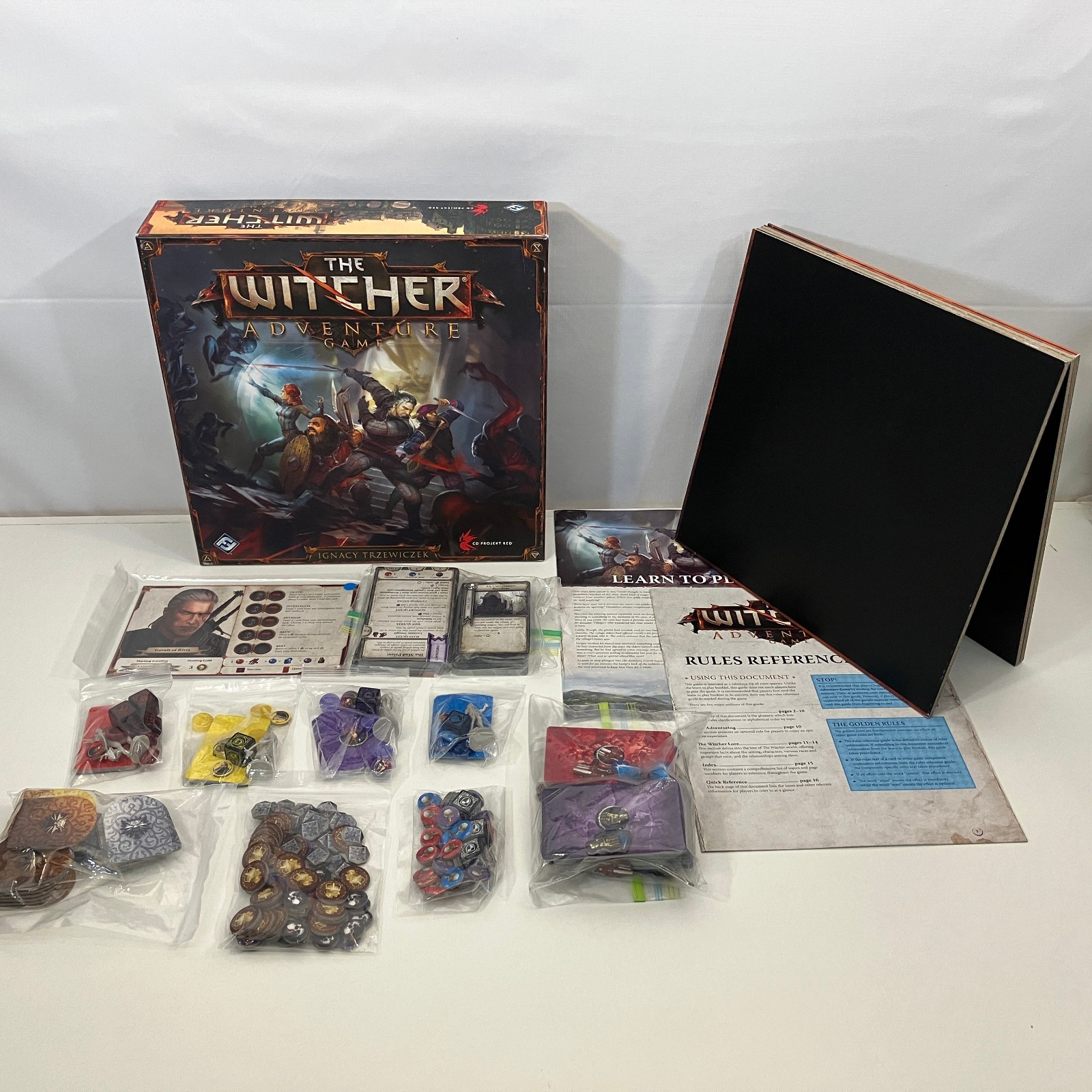 Witcher Adventure Game Ignacy Trzewiczek CD Projekt Red 2014 Fantasy Flight Game
