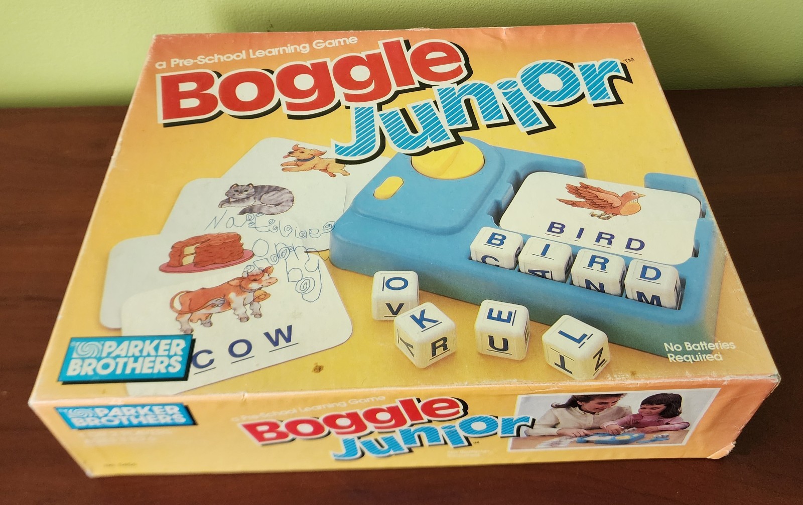 Vintage 1988 Boggle Jr Board Game Parker Brothers 100% Complete 📸SEE PICS📸