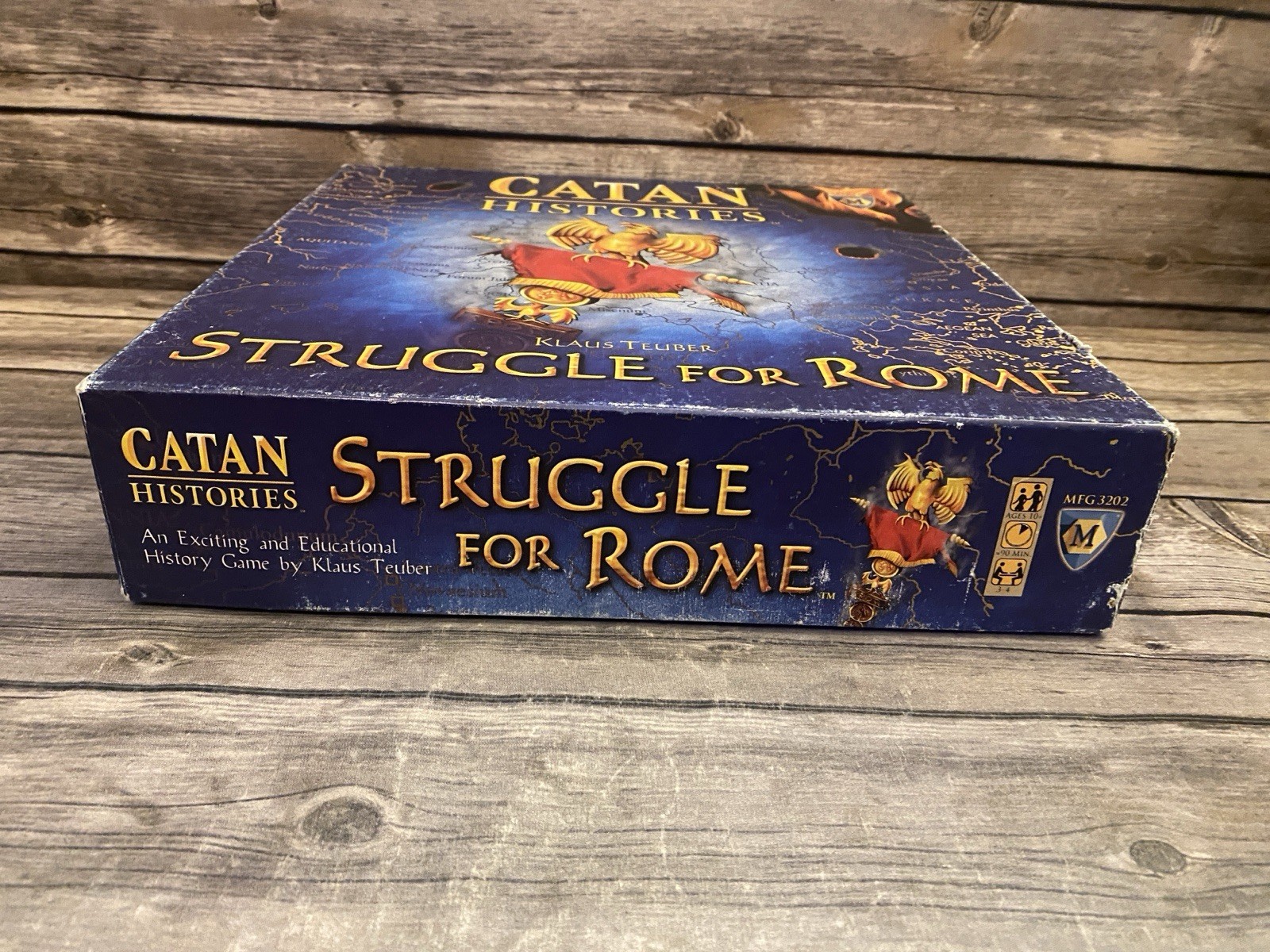 Catan Histories Struggle for Rome COMPLETE Klaus Teuber Mayfair Games 3202