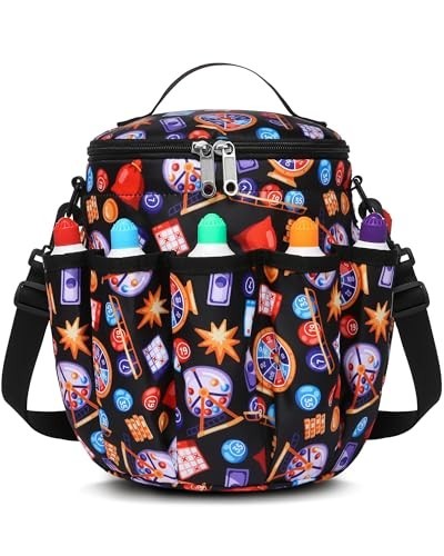 Bingo Bag with Pockets for Daubers & Accessories – Ideal for Bingo Game Lovers