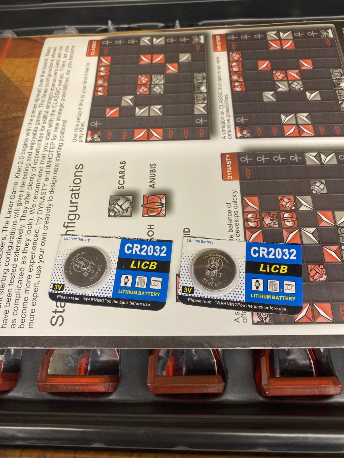LASER KHET 2.0 Strategy Board Game w/ 3D Tower of Kadesh Expansion