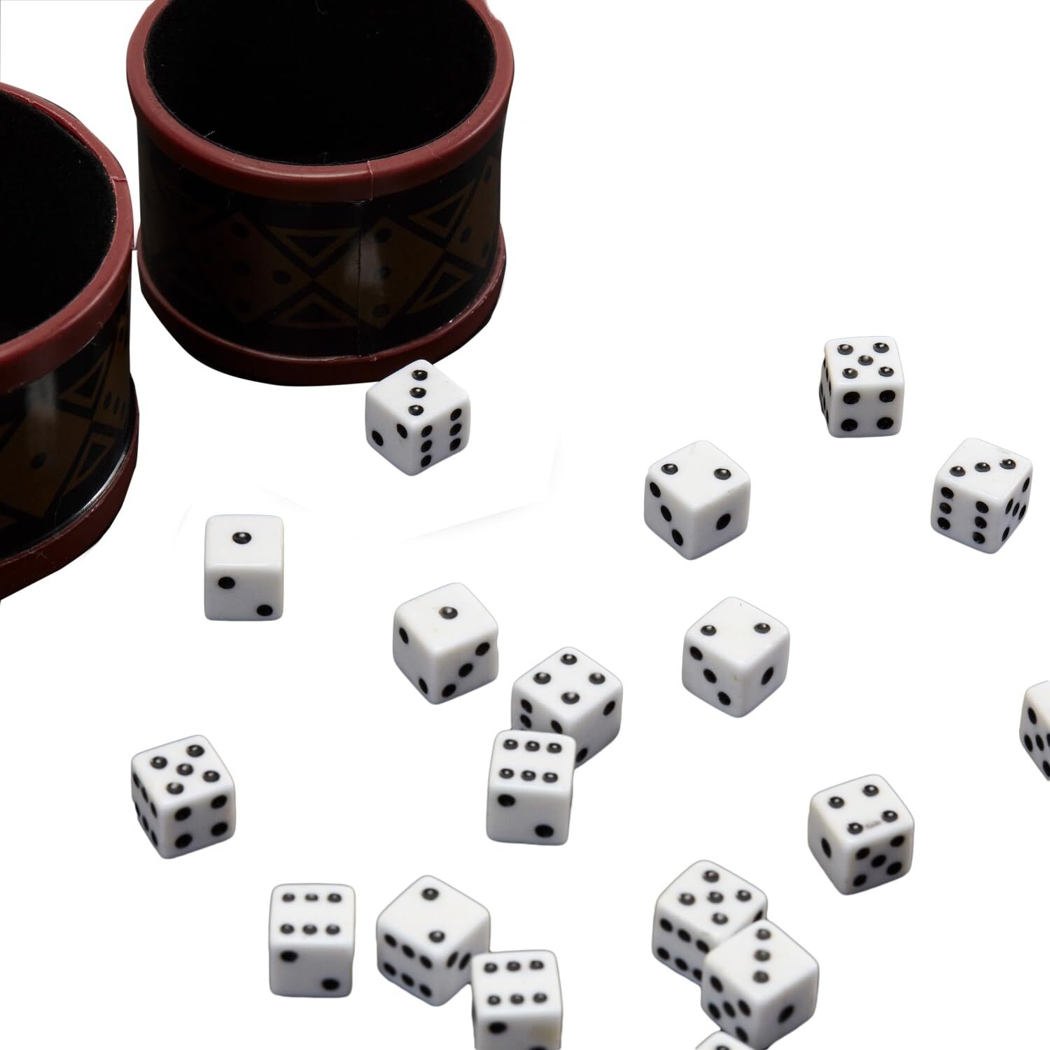 Front Porch Classics Liar’s Dice Bluffing Game for 2 to 4 Players 20 Dice