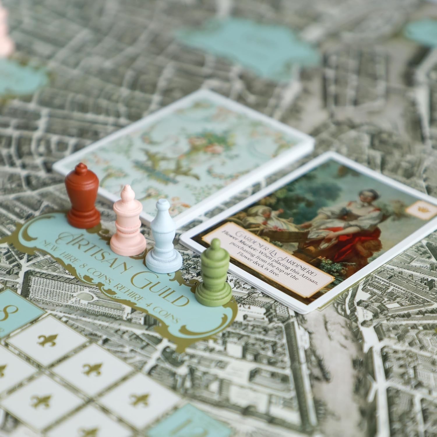 LA FLEUR ROCOCO GARDENS BOARD GAME I DUX SOMNIUM I 1-4 PLAYERS I NEW & SEALED