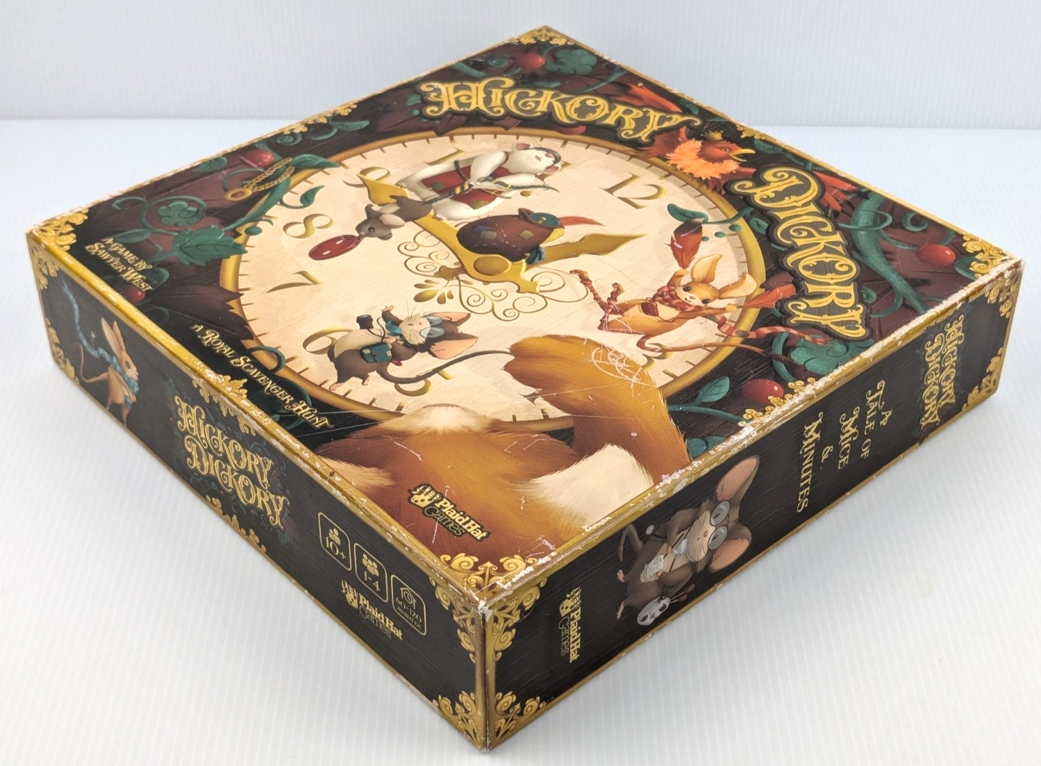 Hickory Dickory Board Game Plaid Hat Games 2022 100% COMPLETE