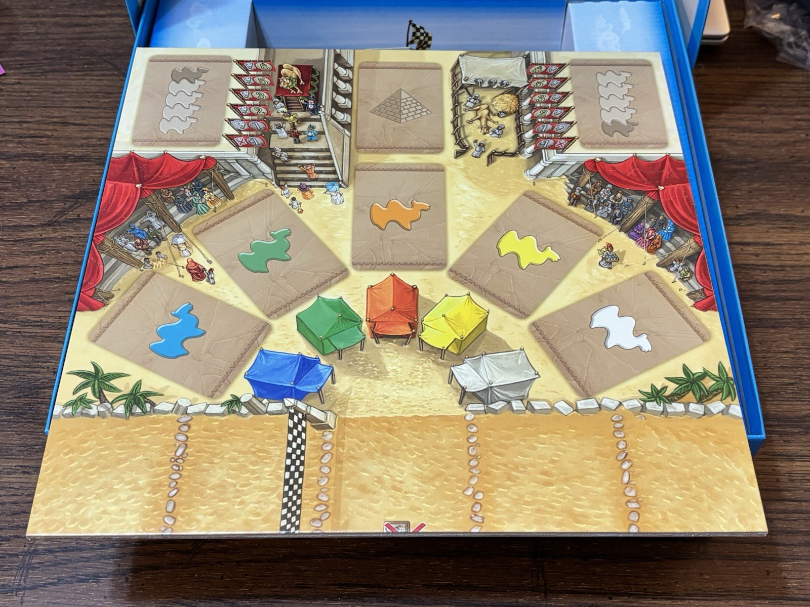 Camel Up Cup Board Game 100% Complete Pegasus Games Stephen Bogen