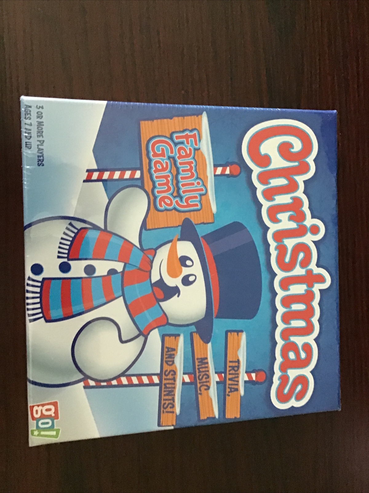 Christmas Family Game Trivia, Music and Stunts! go! Games age 7 and up
