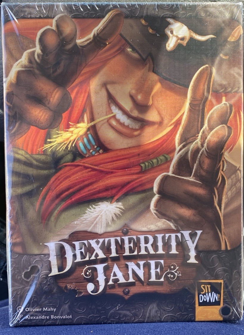 Dexterity Jane Game Of Speed Observation Skills Board Game New In Box