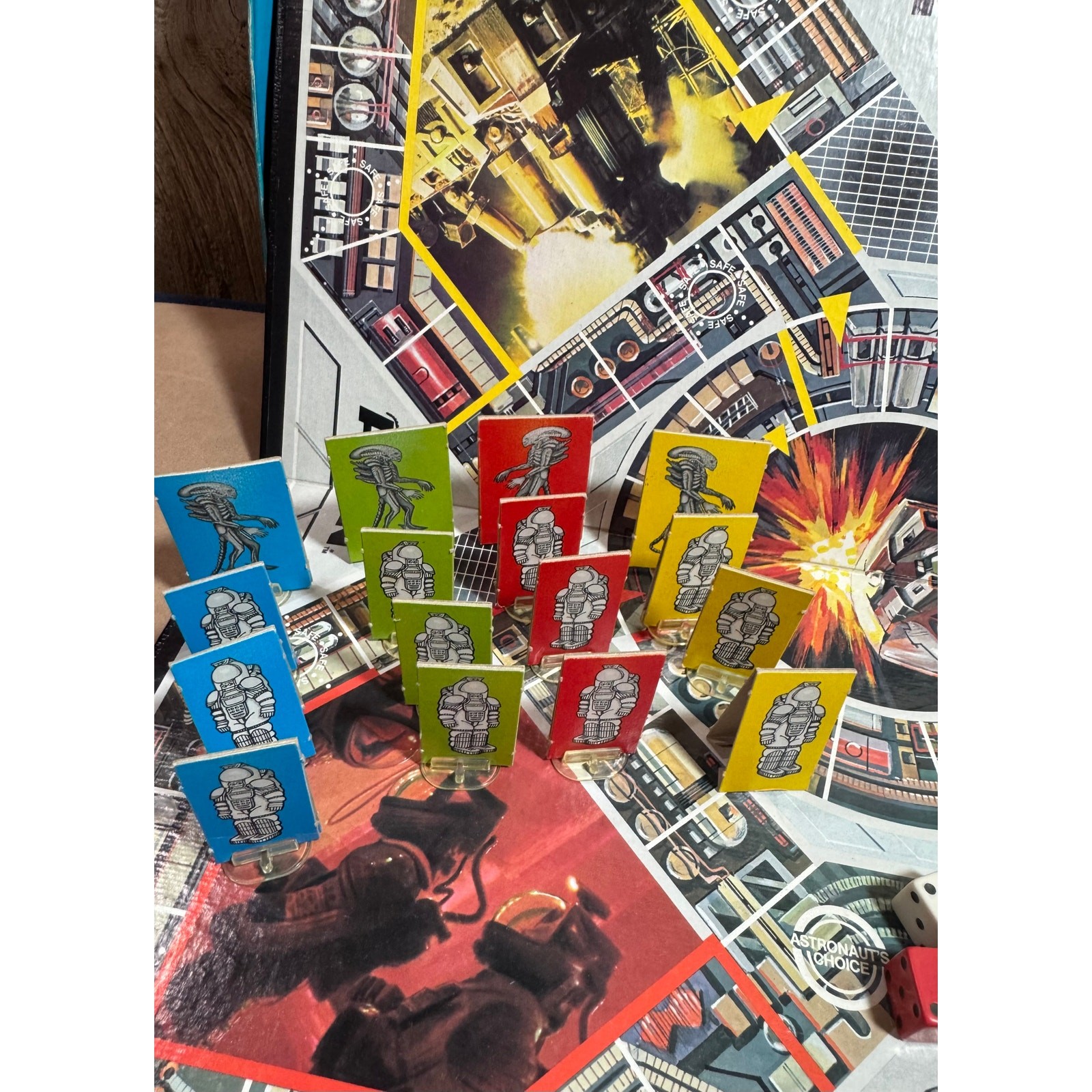 Vintage 1979 Kenner ALIEN Xenomorph Board Game 1970s