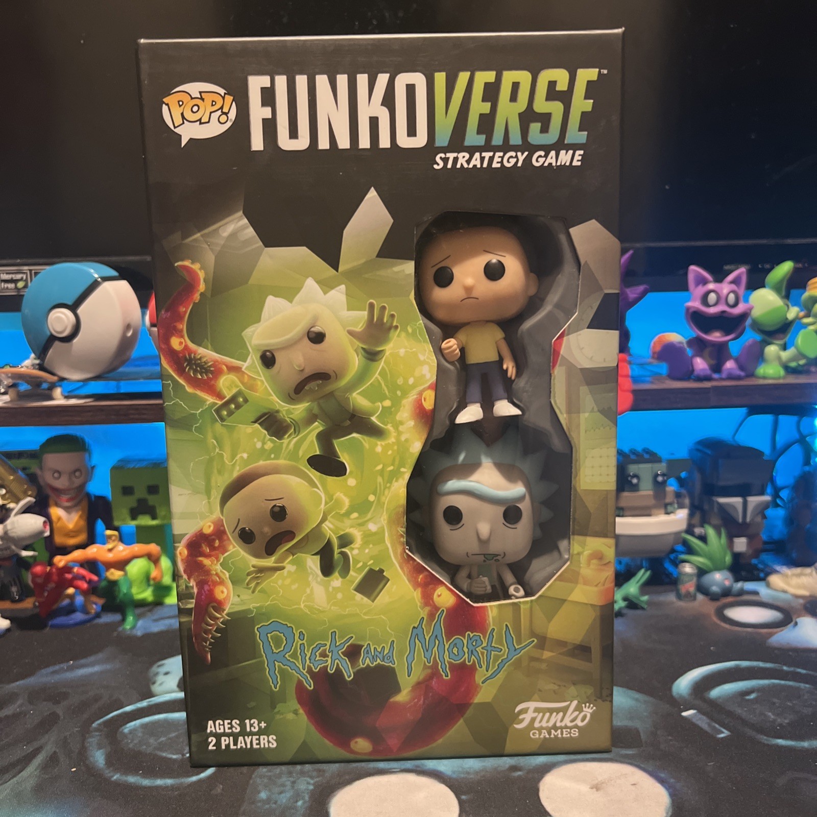Funko Pop! Funkoverse: RICK & MORTY 100 Expandalone Strategy Game 2-Pack NEW