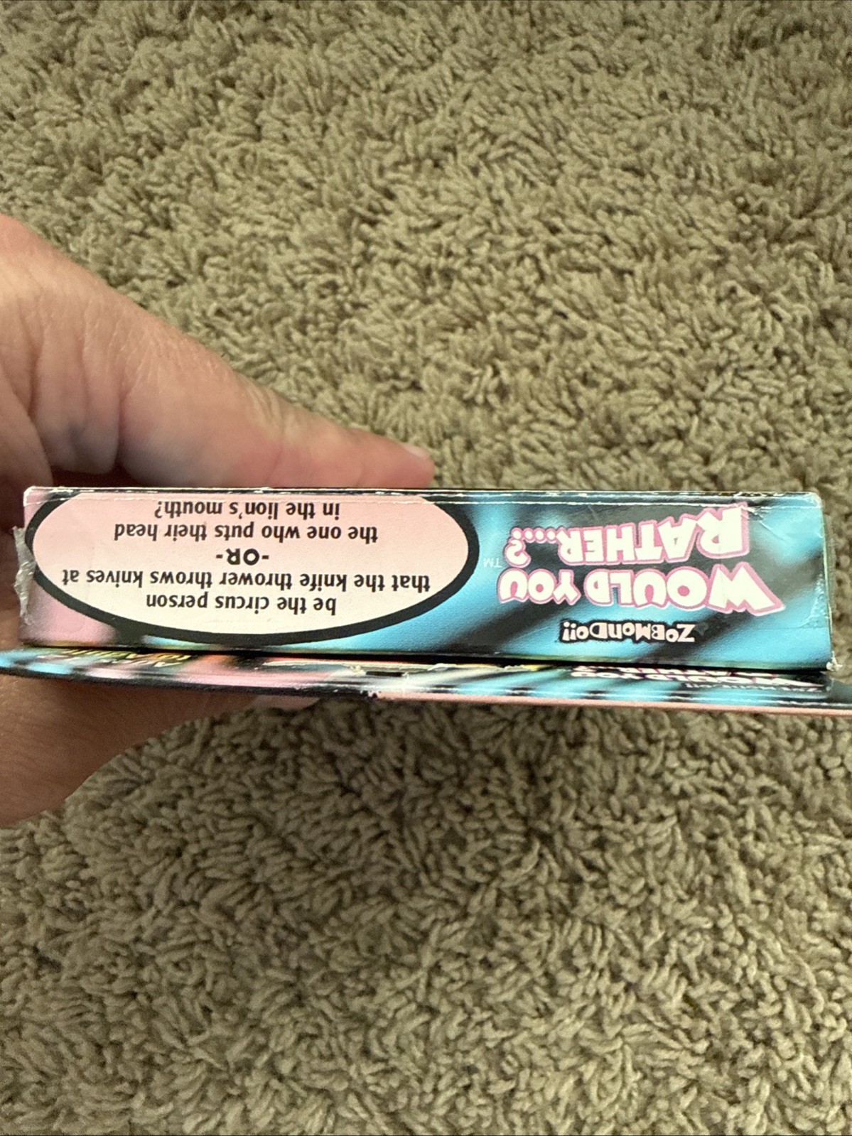 Would You Rather….? Card Game by Zobmondo!! Adults and Teens Edition Complete