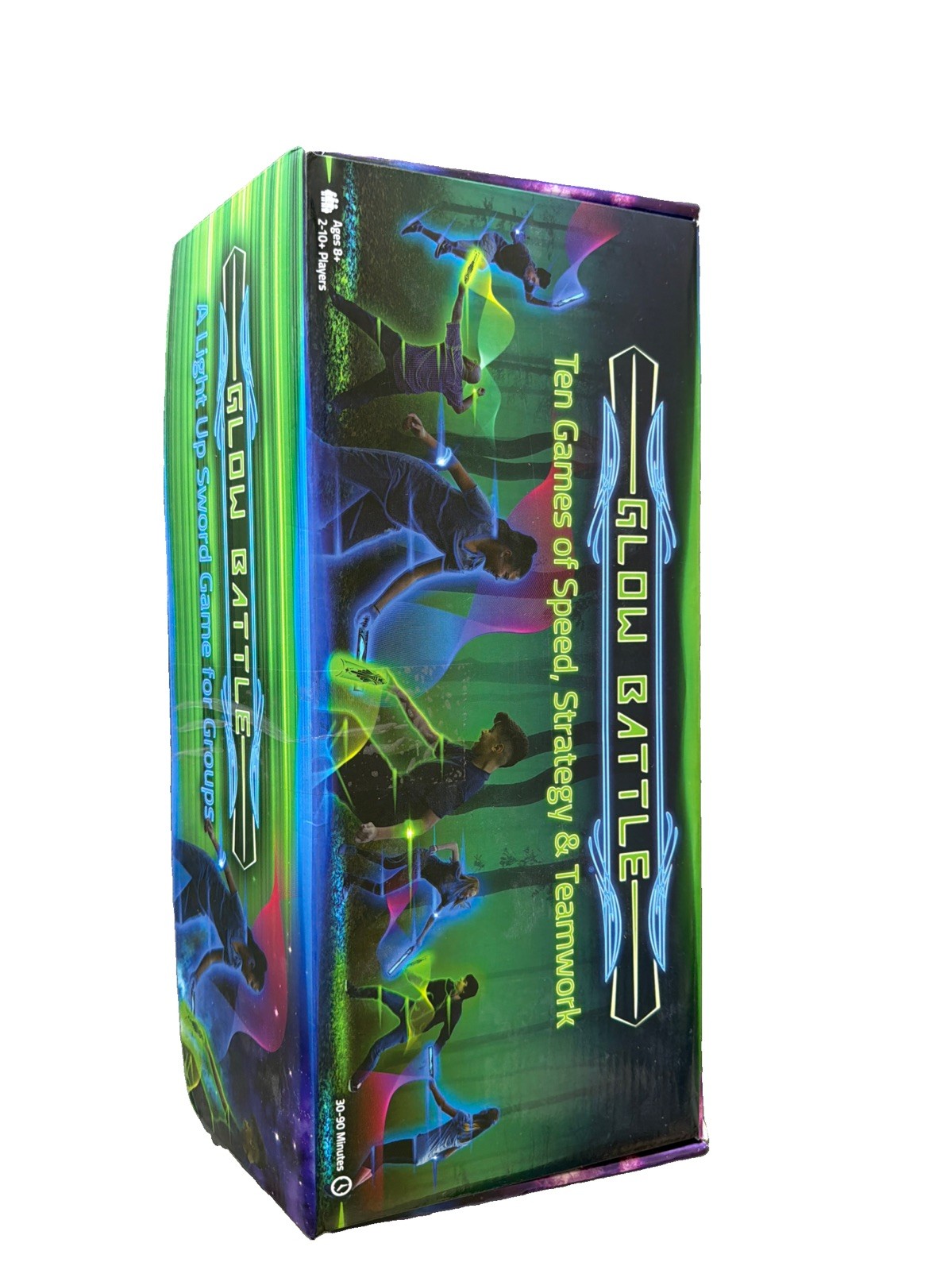 GLOW BATTLE- Starlux Light Up the Night Sword Game For Groups 2-10 (new OpenBox)