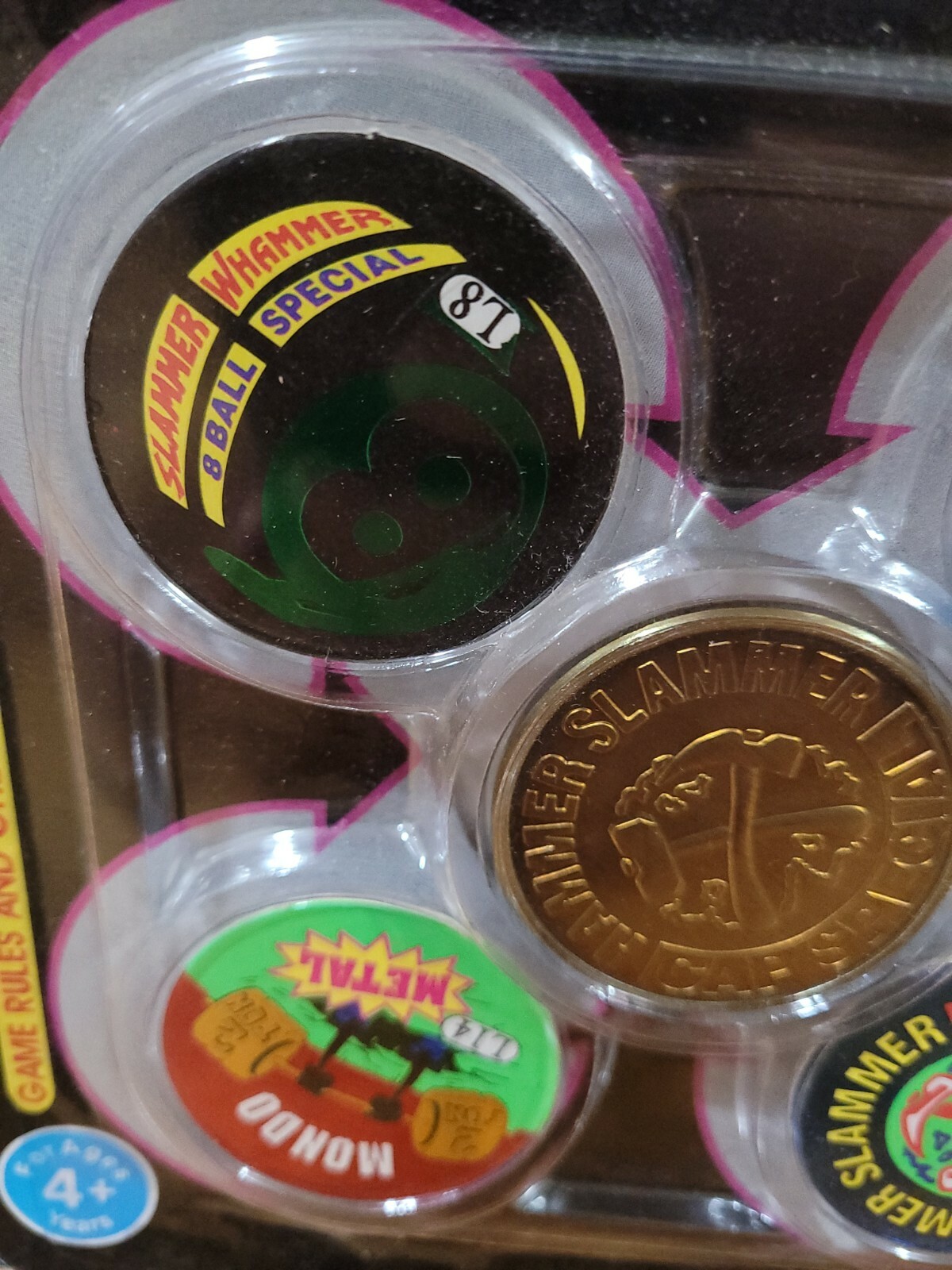 NIP・Super Pro Brass SLAMMER WHAMMERS・4 Flash Caps・1 Slam -CapVac -Mondo Metal